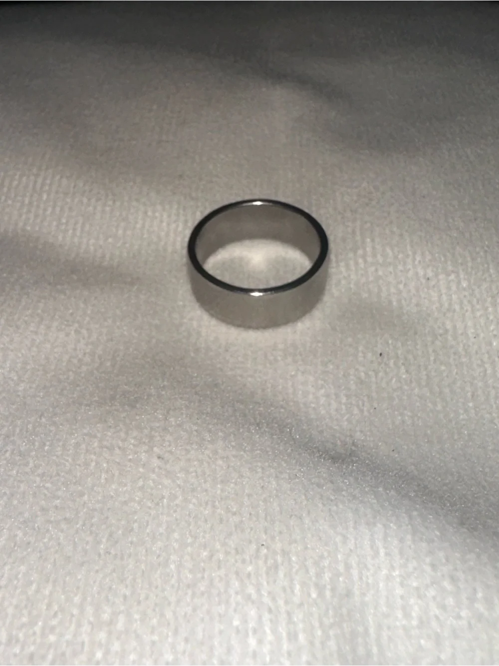 Silver Bible Scripture Band Ring